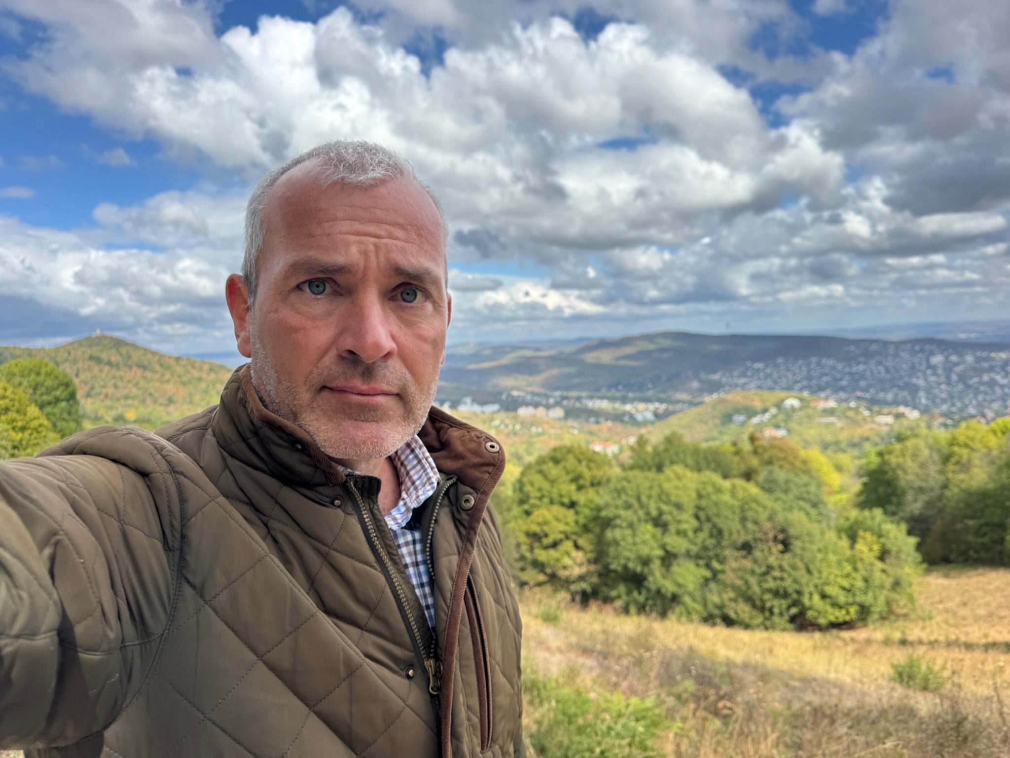 István Joós in the mountains